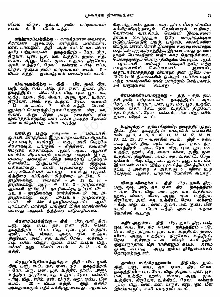 Panchangam